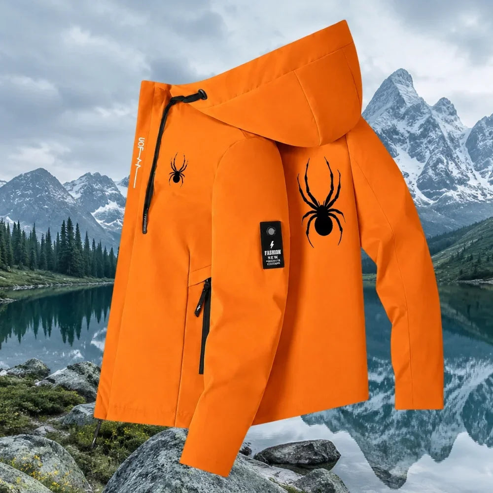 Men's Hooded Zip-Up Jacket