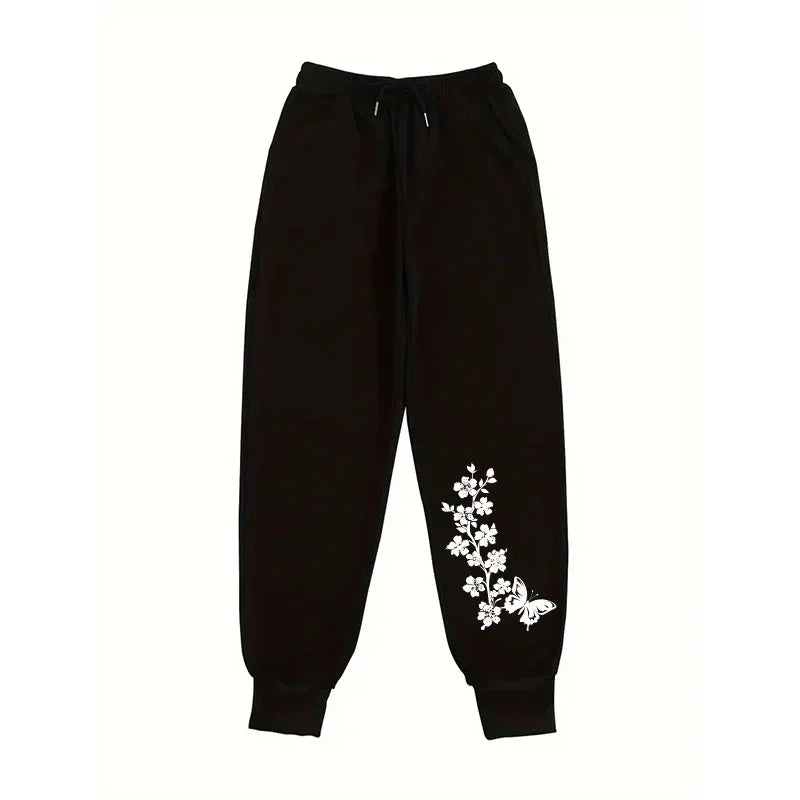 Women's Graphic Print Casual Joggers