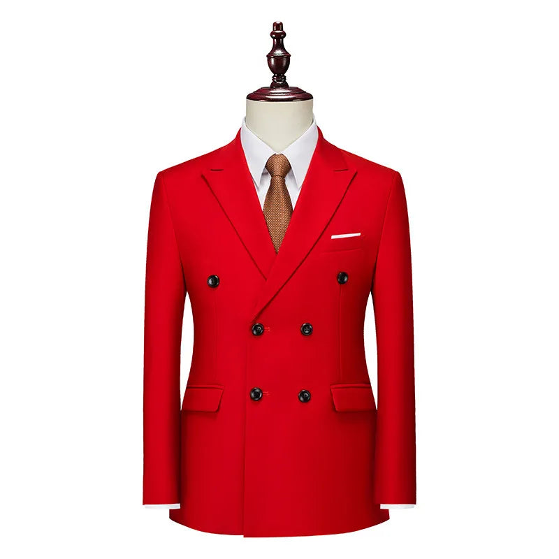 Men's Double-Breasted Occasion Blazer