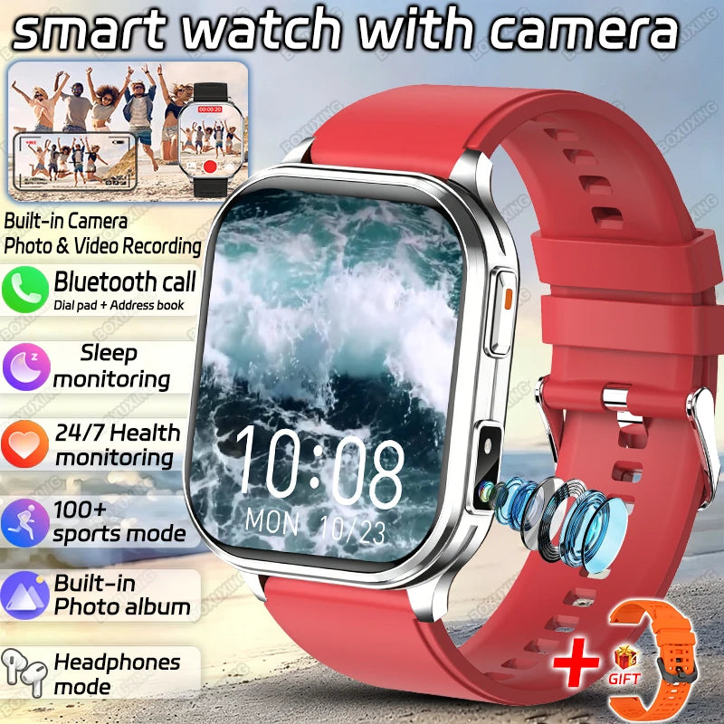 2.01-Inch Calling Smartwatch with Flashlight
