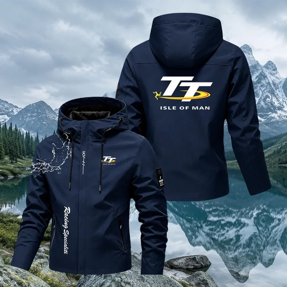 Men's Hooded Zip-Up Jacket