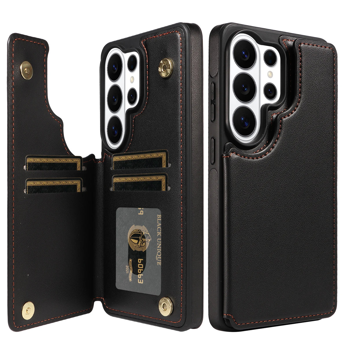 Flip Wallet Phone Case with Card Slots for Samsung Galaxy S23 FE, S23+, S24 Ultra, S24, S22 Ultra 5G, S22 5G, S23, S23 Ultra, S25 Ultra, S25+, S26 Ultra, S26+, S24+, S24 FE, S25 FE, S25, A17, A06, A36, A56, S26, A37, A57, A07, A14 & More Models