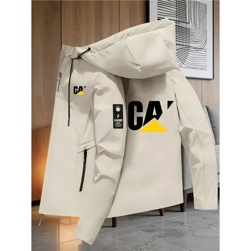 Men's Casual Zip-Up Jacket
