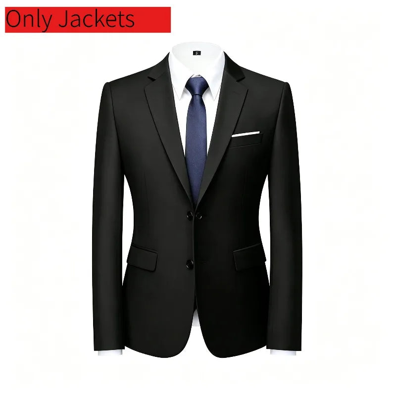 Men's Classic Three-Piece Wedding Suit