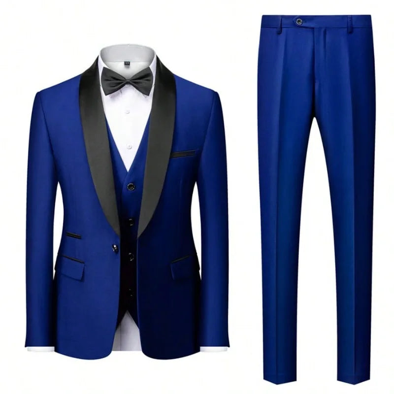 Men's Slim Fit Formal Suit & Blazer Options