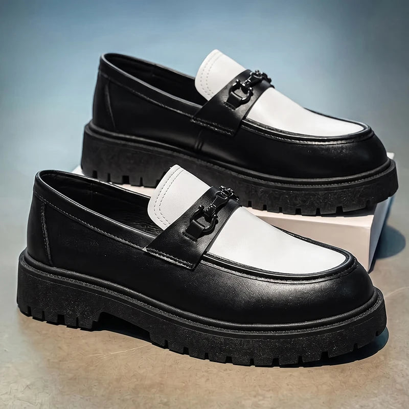 Men's Slip-On Platform Loafers