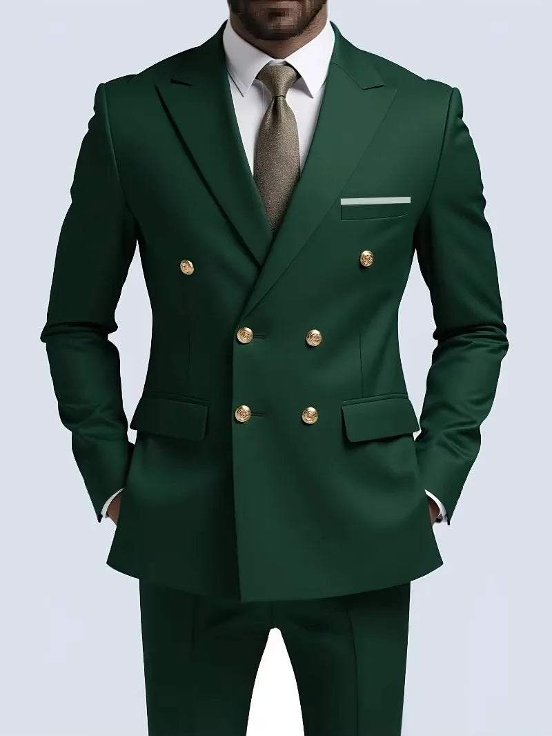 Men's Double-Breasted Blazer