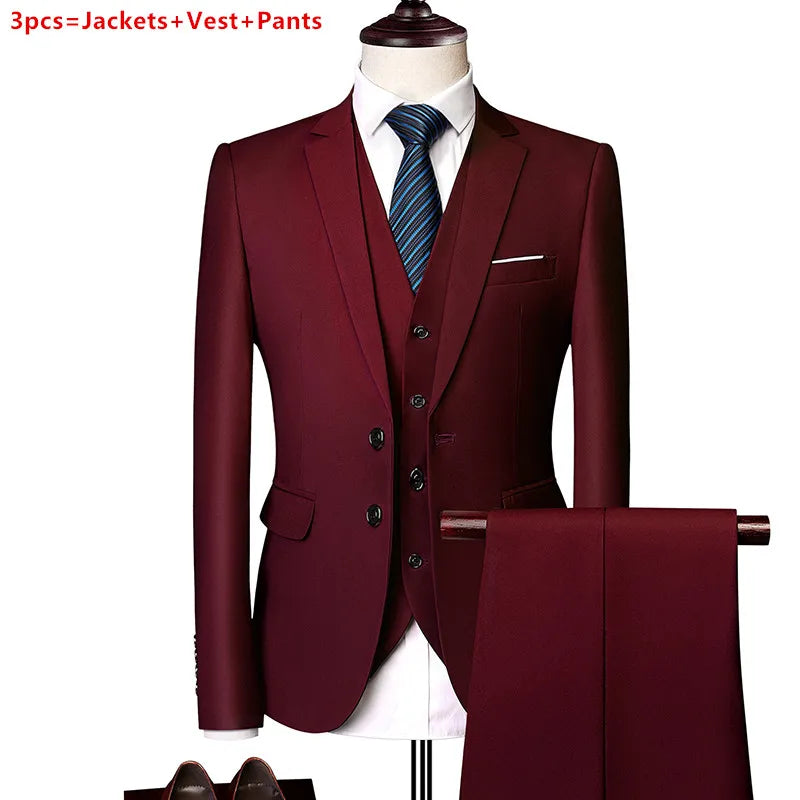 Men's Slim Fit Wedding & Occasion Suit