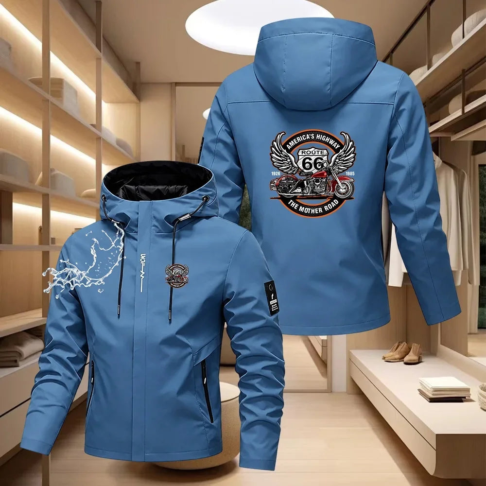 Men's Casual Zip-Up Jacket