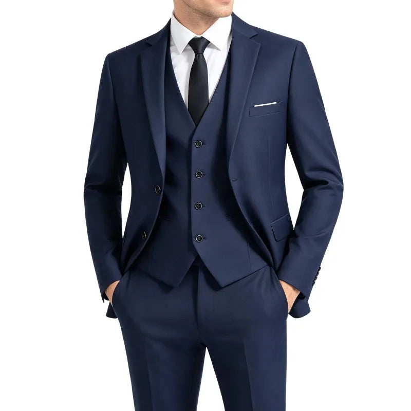 Men's Formal Suit — Two- and Three-Piece Options