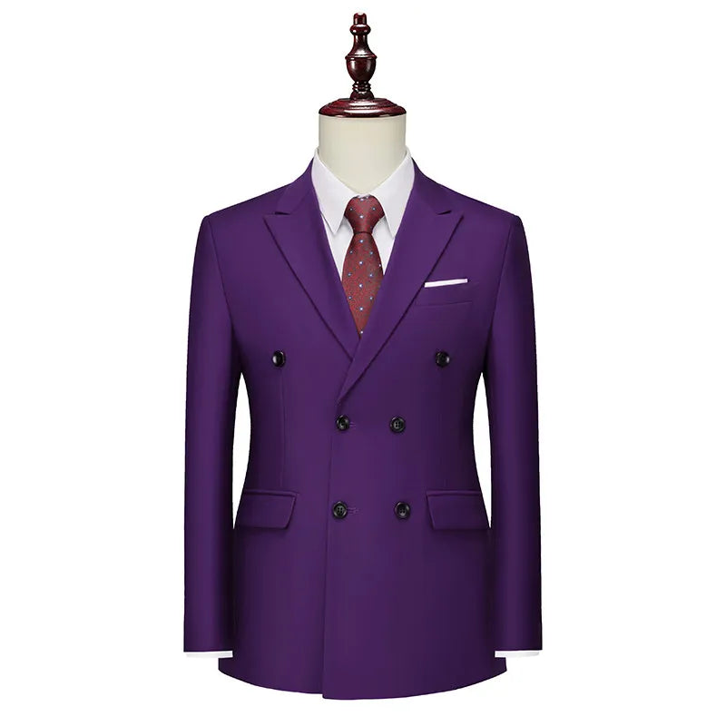 Men's Double-Breasted Occasion Blazer