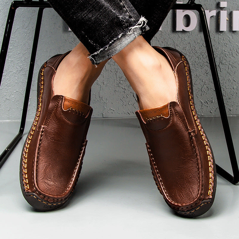 Men's Soft-Sole Business Casual Loafers — product view