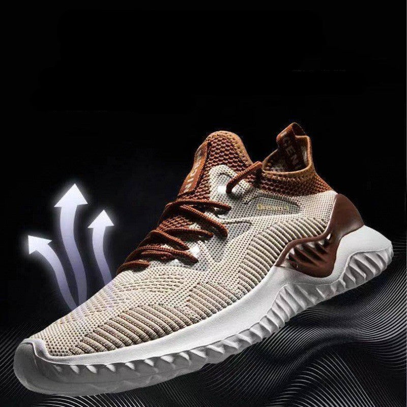 Men's Breathable Woven Mesh Shoes — product view