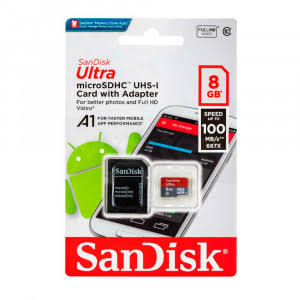 microSD Memory Card — 8 GB