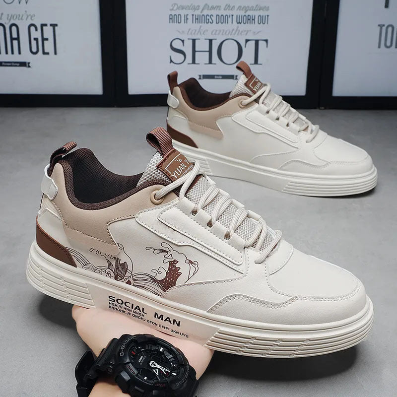 Men's Flat Casual Skate-Style Shoes
